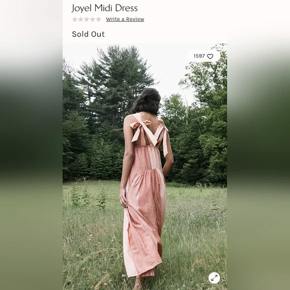 Free People JOYEL Midi/Maxi Sundress - Picture 6 of 6